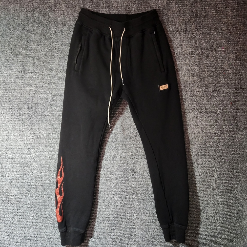 Well Known Studios Mens Cargo Jogger Trackpants Sz M